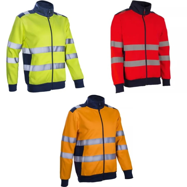 Chaqueta de Trabajo Alta Visibilidad Multibolsillos Coverguard Gokkan 5FRI160