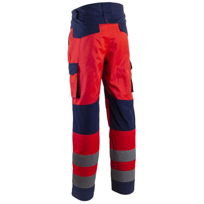 Pantalón de Trabajo Coverguard Hibana II Alta Visibilidad Multibolsillos Elástico 5HBA16
