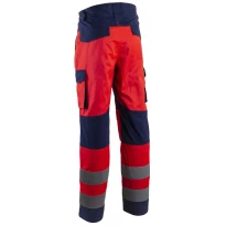 Pantalón de Trabajo Coverguard Hibana II Alta Visibilidad Multibolsillos Elástico 5HBA16