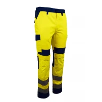 Pantalón de Trabajo Coverguard Hibana II Alta Visibilidad Multibolsillos Elástico 5HBA16