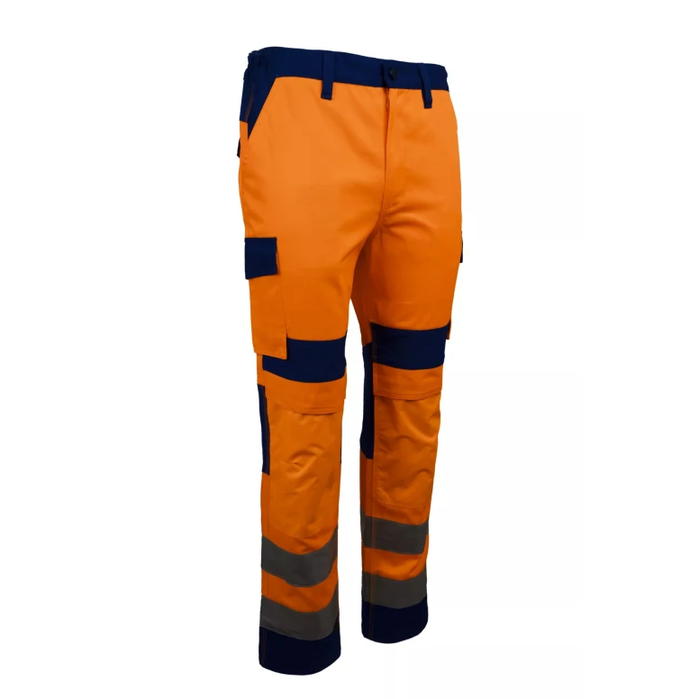 Pantalón de Trabajo Coverguard Hibana II Alta Visibilidad Multibolsillos Elástico 5HBA16