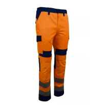 Pantalón de Trabajo Coverguard Hibana II Alta Visibilidad Multibolsillos Elástico 5HBA16