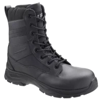 Zapatos de seguridad Coverguard Aquamarine S3S SRC WR FO altos sin metal 9BLAC10