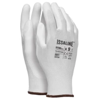 12 Pares - Guantes de trabajo Soft Catch Nylon - Issa Line 07285
