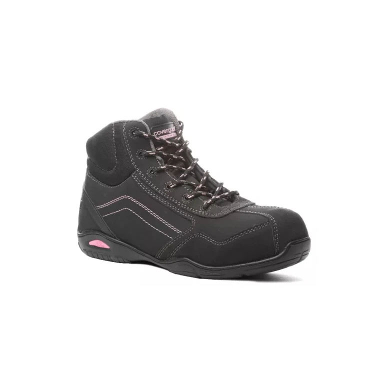 Zapatos de seguridad alto para mujer Coverguard Rubis S3L HRO FO Sin Metal 9RUBH