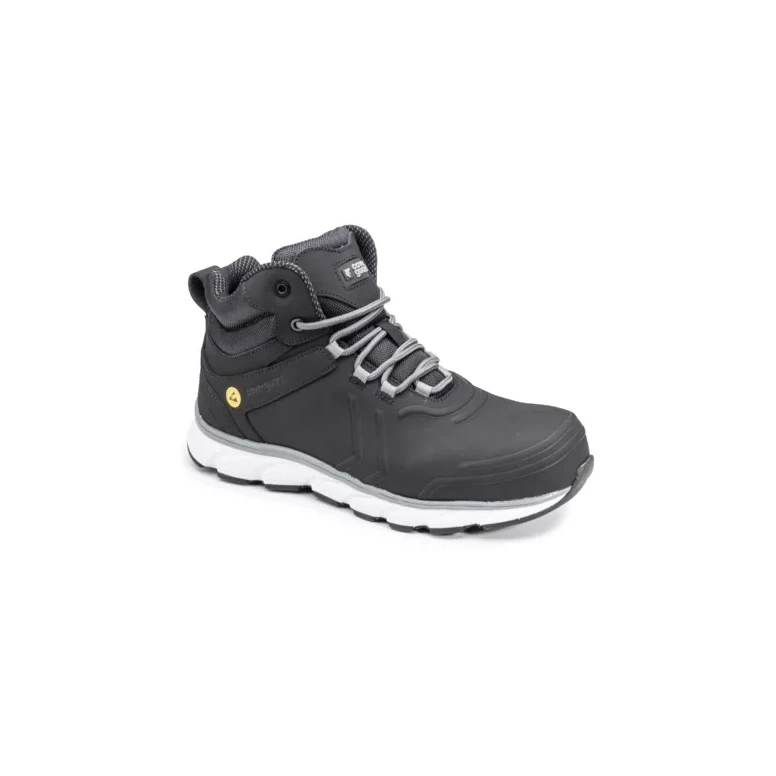 Zapatos de seguridad Coverguard Shungite S3S ESD FO HRO SR Altos Sin Metal 9SHU150