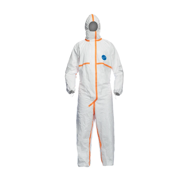 25 Unidades - Mono de Trabajo Desechable Coverguard Tyvek 800 J Xpert con Capucha Multiprotección MO40585