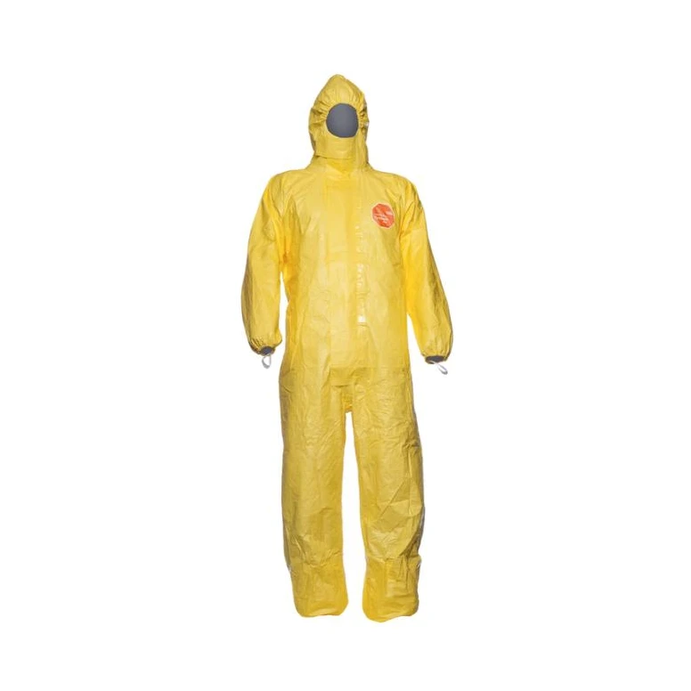 25 Unidades - Mono de Trabajo Desechable Coverguard Tychem 2000 C con Capucha Multiprotección MO40705