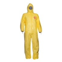 25 Unidades - Mono de Trabajo Desechable Coverguard Tychem 2000 C con Capucha Multiprotección MO40705