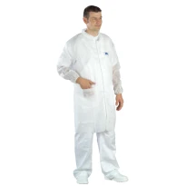 50 Piezas - Bata de Trabajo Desechable Coverguard White SPP MO41125