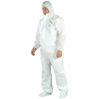 25 Piezas - Mono de trabajo desechable con capucha Coverguard Coverpro SMS Multiprotección MO44105