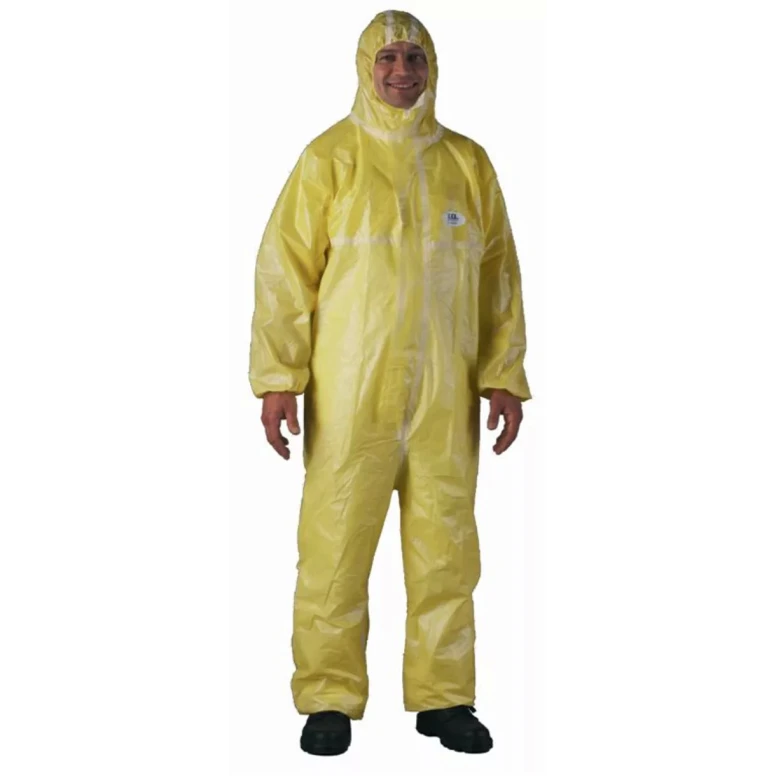 25 unidades - Mono de trabajo desechable con capucha Coverguard Coverpro SMS CPE Multiprotección MO44445
