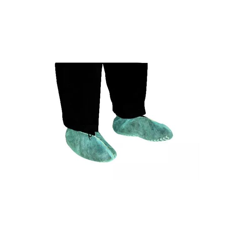 100 Piezas - Cubrezapatos de Trabajo Antideslizantes Desechables Coverguard Over Shoes MO45240