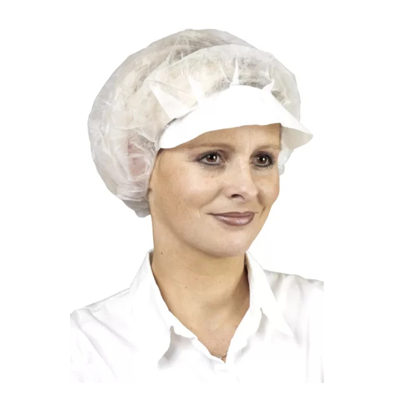100 unidades – Gorro de trabajo desechable con visera Coverguard MO45640