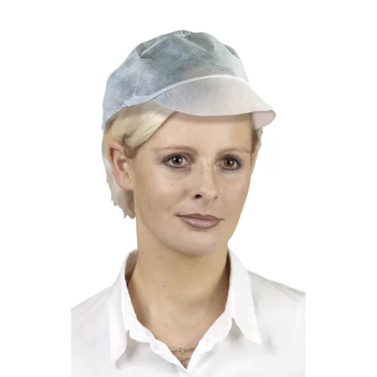 100 Unidades – Gorro de Trabajo Desechable Coverguard con Visera MO45645