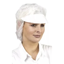 100 Unidades – Gorro de Trabajo Desechable con Visera Coverguard MO45650