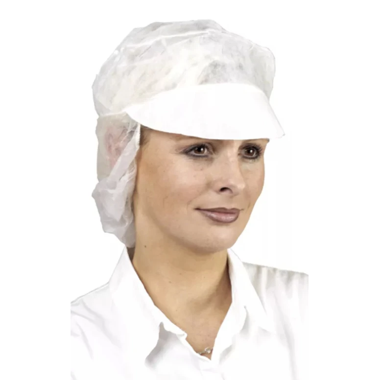 100 Unidades – Gorro de Trabajo Desechable con Visera Coverguard MO45650