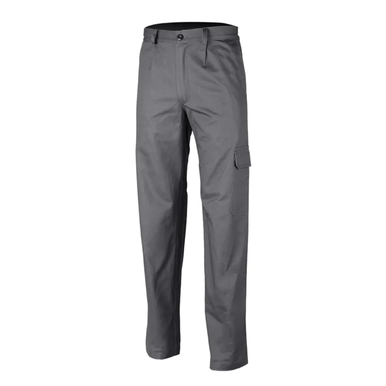 Pantalón de trabajo multibolsillos Coverguard Industry 8INTG gris