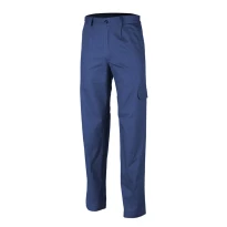 Pantalón de trabajo multibolsillos Coverguard Industry 8INTA azul
