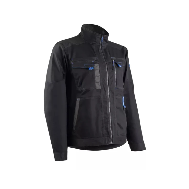 Chaqueta de trabajo multibolsillos elástica Coverguard Telica II 5TLJ01R negra
