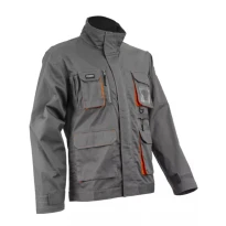 Chaqueta de trabajo multibolsillos Coverguard Navy/Paddock II 5PAV150 gris