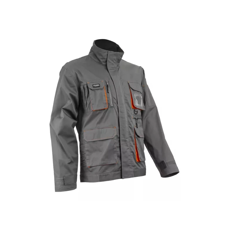 Chaqueta de trabajo multibolsillos Coverguard Navy/Paddock II 5PAV150 gris