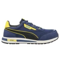 Zapatos de seguridad Puma Rider Blue Low SB PS FO HRO SR 644710 bajos