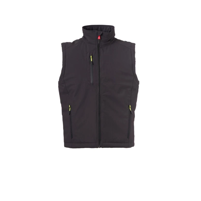 Chaleco de trabajo Payper Creek Vest Lite AY7650 multibolsillos softshell elástico