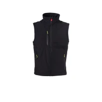 Chaleco de trabajo Payper Creek Vest Lite AY7650 multibolsillos softshell elástico