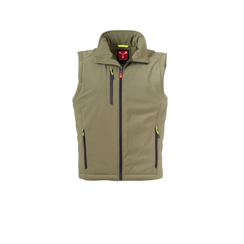 Chaleco de trabajo Payper Creek Vest AY 7646 multibolsillos stretch softshell