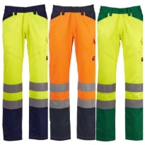 Pantalón de trabajo Payper multibolsillos Charter Summer AY 7660 alta visibilidad