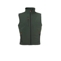 Chaleco de trabajo Payper Creek Vest Lit AY 7647 multibolsillos stretch softshell