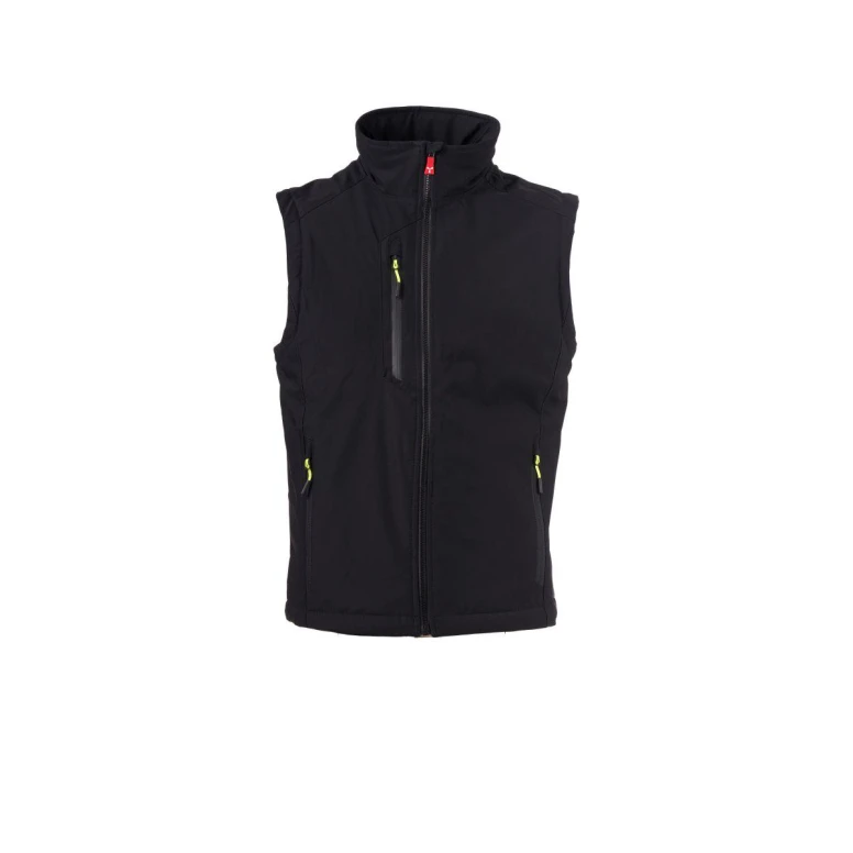 Chaleco de trabajo Payper Creek Vest Lit AY 7647 multibolsillos stretch softshell