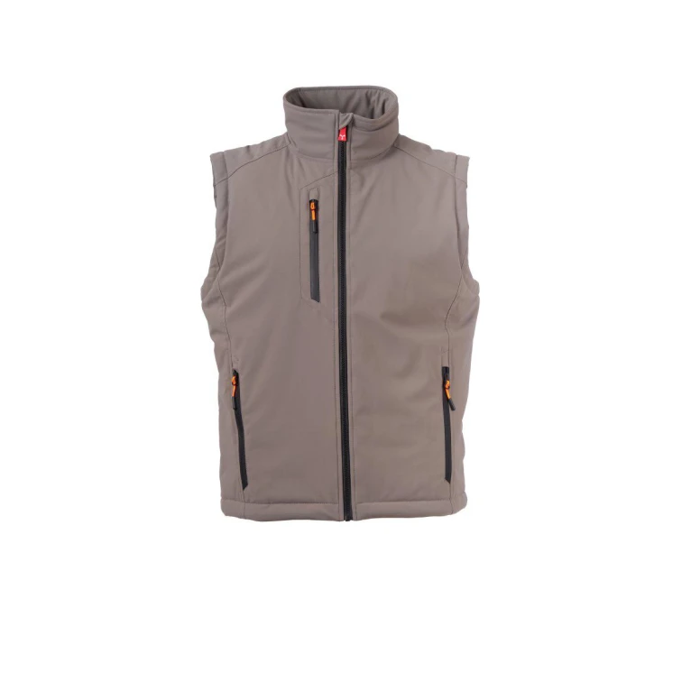 Chaleco de trabajo Payper Creek Vest Lit AY 7647 multibolsillos stretch softshell