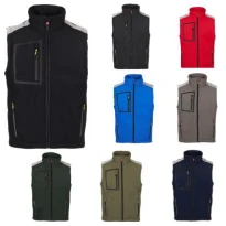 Chaleco de trabajo Payper Stream Vest Pad Lite AY 7653 multibolsillos stretch softshell
