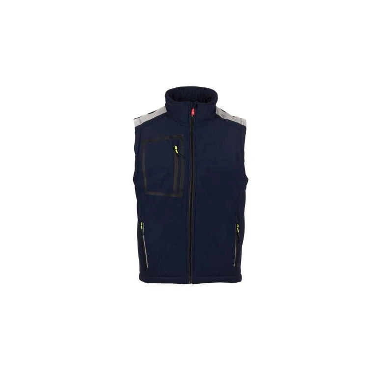 Chaleco de trabajo Payper Stream Vest Pad Lite AY 7653 multibolsillos stretch softshell