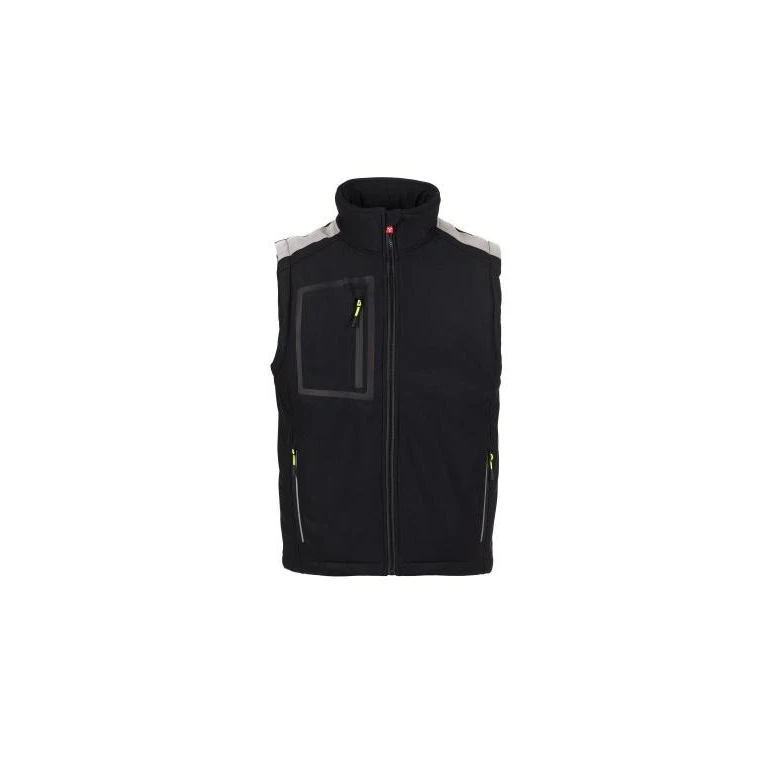 Chaleco de trabajo Payper Stream Vest Pad Lite AY 7653 multibolsillos stretch softshell