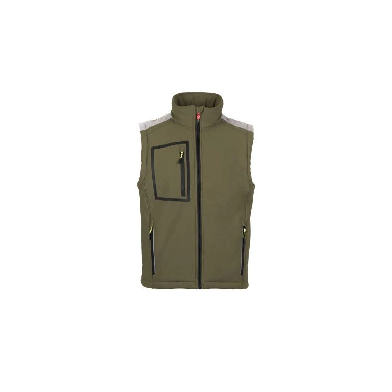Chaleco de trabajo Payper Stream Vest Pad Lite AY 7653 multibolsillos stretch softshell