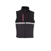 Chaleco de trabajo Payper Wise Vest Lite Pad AY 7657 multibolsillos softshell stretch