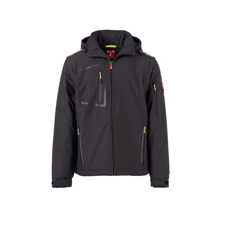 Chaqueta de trabajo softshell multibolsillos stretch Payper stream 2in1 lite pad AY 7651
