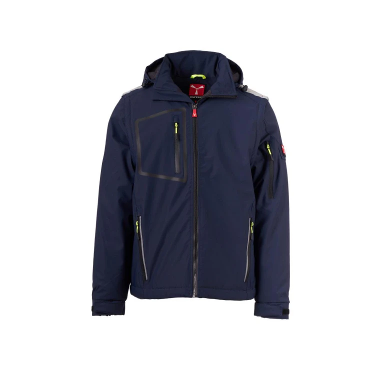 Chaqueta de trabajo softshell multibolsillos stretch Payper stream 2in1 lite pad AY 7651