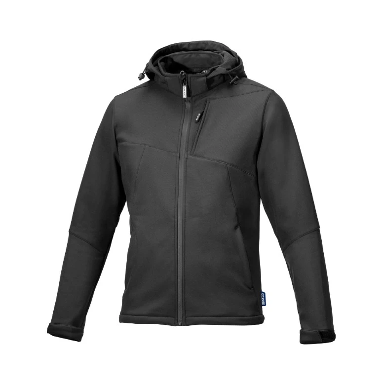 Chaqueta de Trabajo Softshell Impermeable Multibolsillos con Capucha Sparco Grit Elias BTJ0004B0