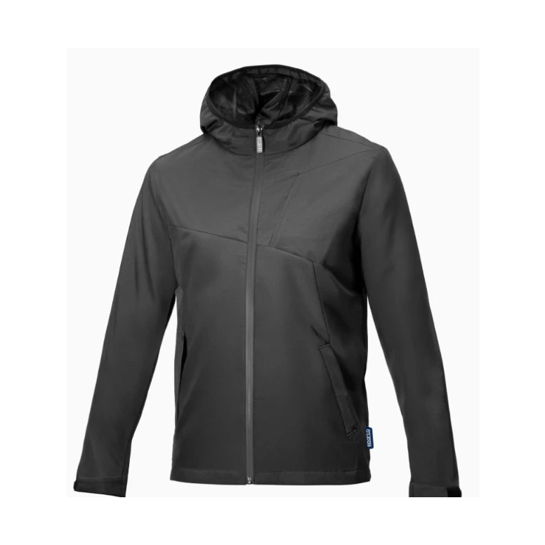 Chaqueta de Trabajo Impermeable con Capucha Sparco Windbreaker Elbert BTJ0006B0