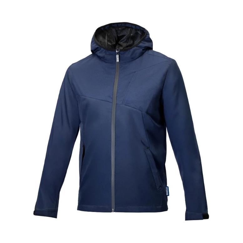 Chaqueta de Trabajo Impermeable con Capucha Sparco Windbreaker Elbert BTJ0006B0