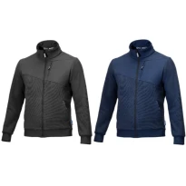 Sudadera Polar de Trabajo Multibolsillos Full Zip Sparco Grit Crestone BTF0004B0