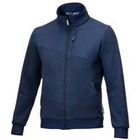 Sudadera Polar de Trabajo Multibolsillos Full Zip Sparco Grit Crestone BTF0004B0