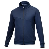 Sudadera de Trabajo Full Zip Sparco Grit Plata BTJ0010B0E0