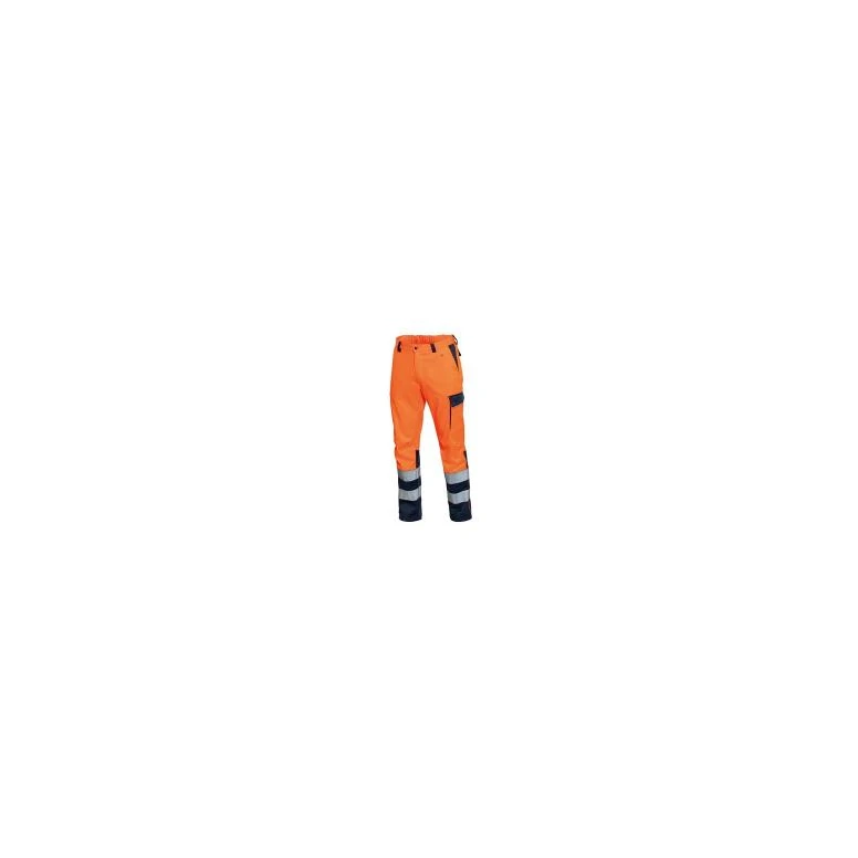 Pantalón de trabajo Siggi Advance Next 25PA1624/00-1589 multibolsillos stretch alta visibilidad