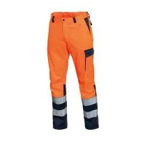 Pantalón de trabajo Siggi Advance Next 25PA1624/00-1589 multibolsillos stretch alta visibilidad