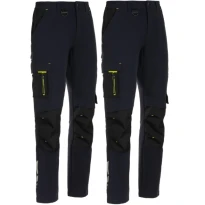 Pantalón de Trabajo Multibolsillos Stretch P&P Loyal Fortix Flex FRX02 426